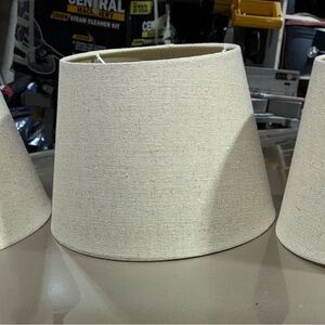Set of 3 Elegant Cream Lampshade